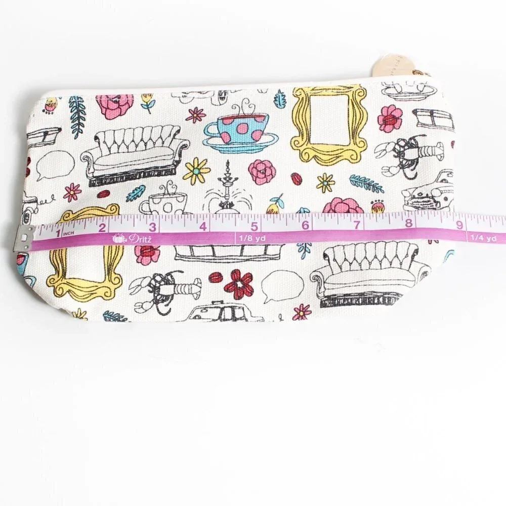 Friends Makeup Cosmetics Storage Bag, New